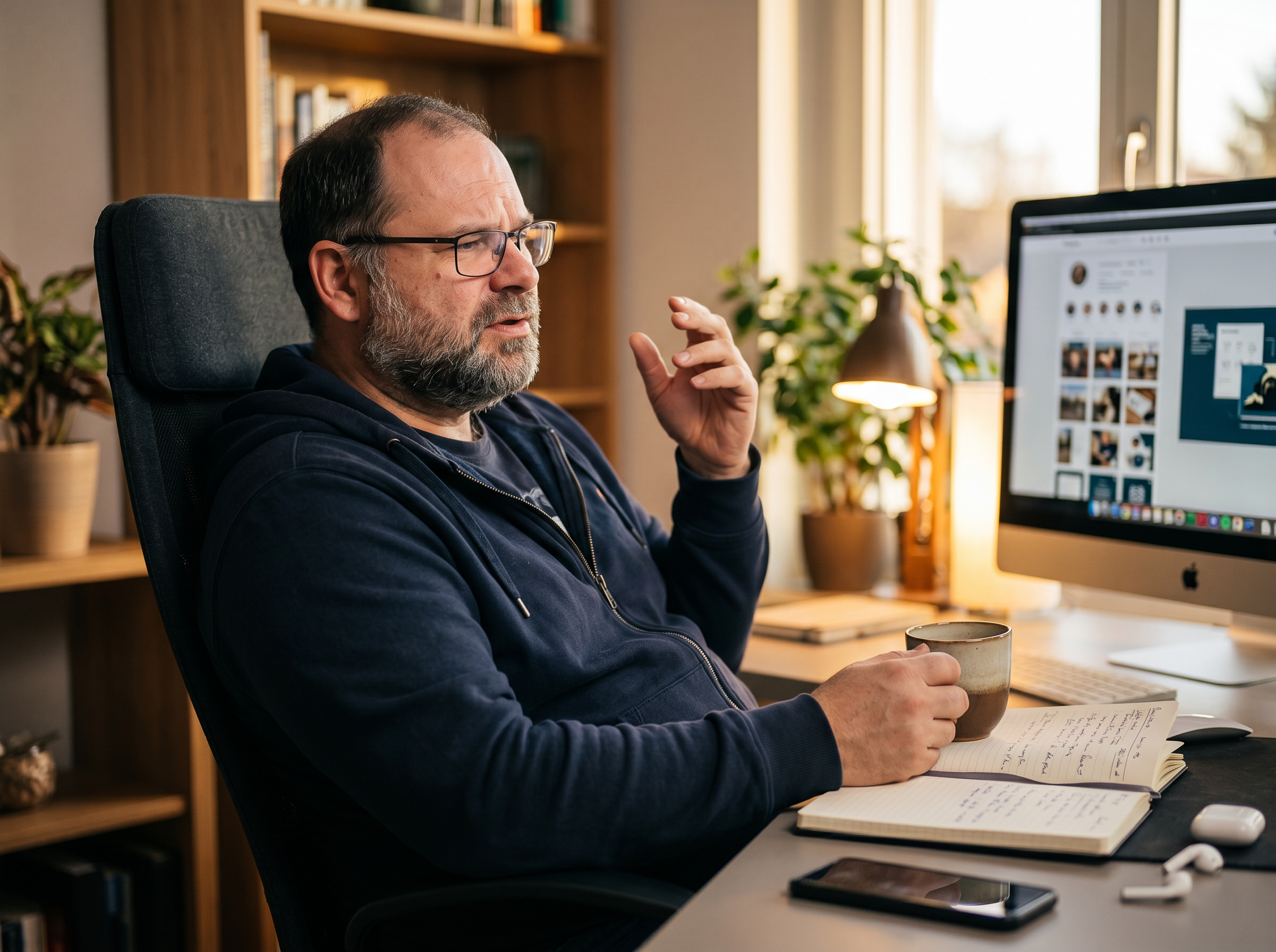 Jérôme Luquiens parcours atypique marketing de cuisinier à la création IA en passant par le web et une agence en Hongrie